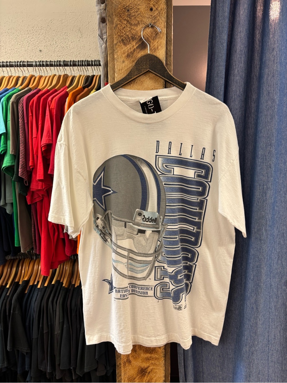 Vintage Dallas Cowboys White Graphic Tee